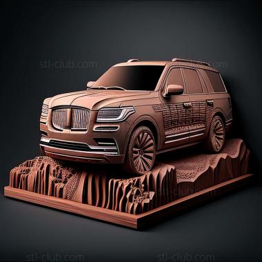 3D model Lincoln Navigator (STL)